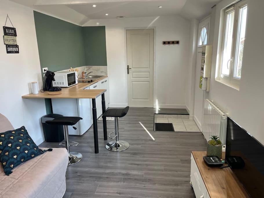 Petit Logement Proche Giverny Bonnieres-sur-Seine Bagian luar foto
